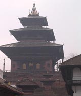 katmandu temple spire