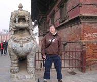 tarini carr in durbar square