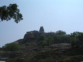 view of hill temple